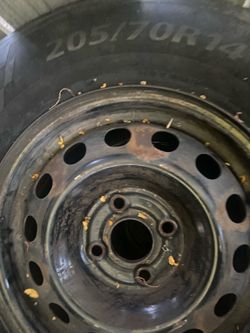 Tire and rim