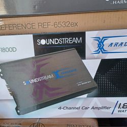 New 4 Channel Soundstream Amplifier 