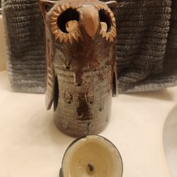 Owl Candle (Votive) Light 