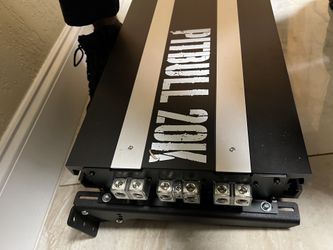 DC Audio Pitbull 20k Watt Amplifier