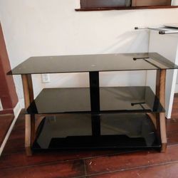 Glass /wood Table 