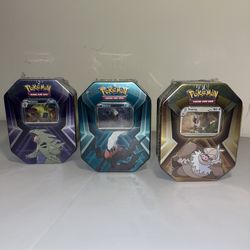 Pokémon Triple Whammy Tin ($20 Per Tin)