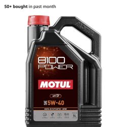 Motul 5w40 Synthetic Oil