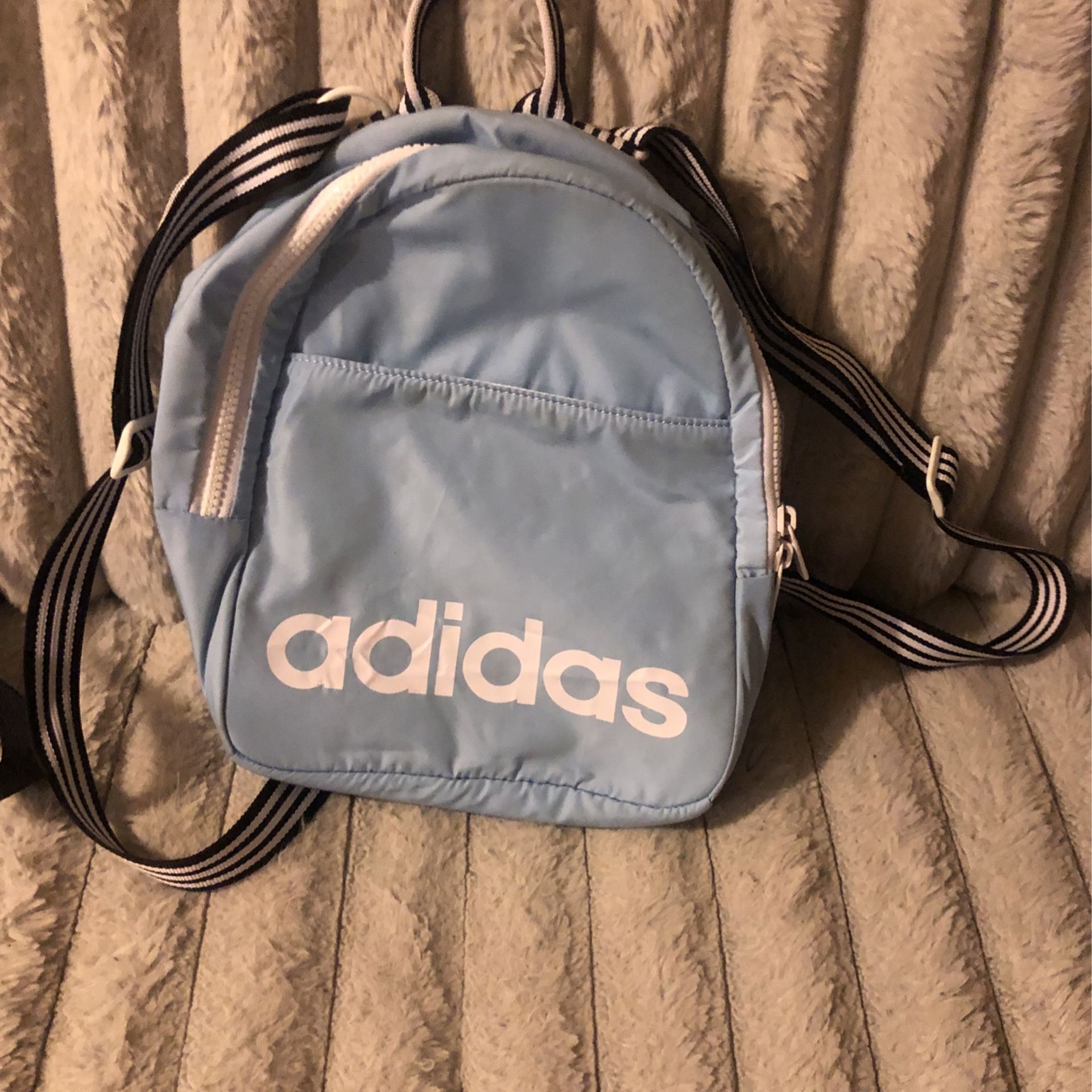 Light Blue Adidas Book Bag