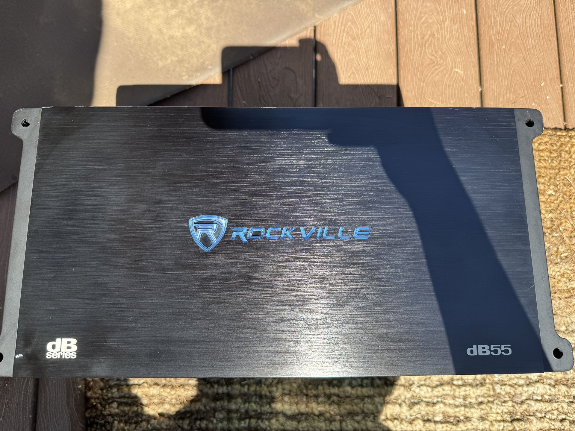 Rockville dB55 5-Channel Car Amplifier – 4000W Peak / 980W RMS – Clean Power!