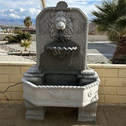 New Water Fountain Made Out Of Cement Perfect Gift 
