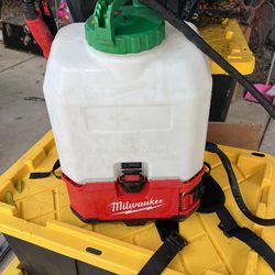 18 Volt Milwaukee Back Pack Sprayer