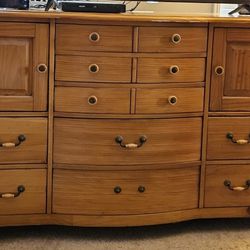 Solid Oak Dresser