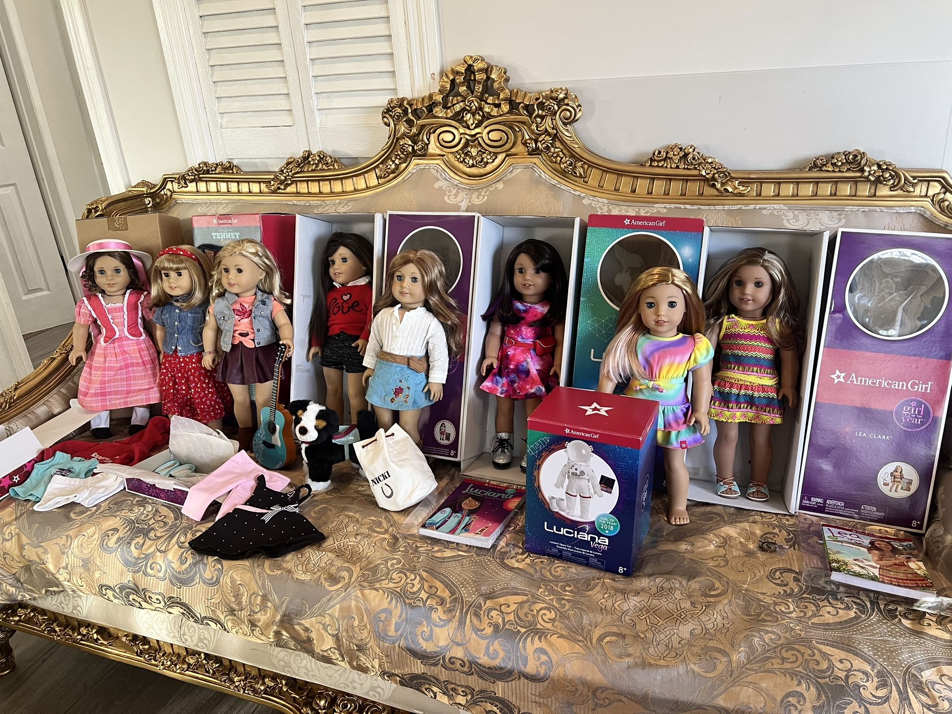 Huge American Girl Doll Lot 