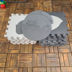 Baby Play Foam Mats with Fence