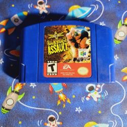 WCW Backstage Assault Nintendo 64 N64 Authentic Tested Saves Polished Pins
