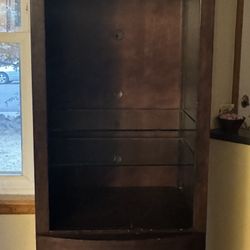 Espresso Display Cabinet
