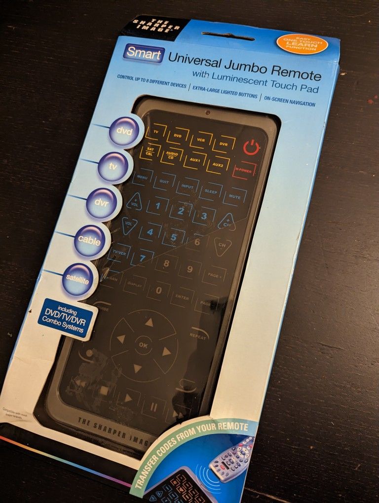 Universal Jumbo Remote - The Sharper Image