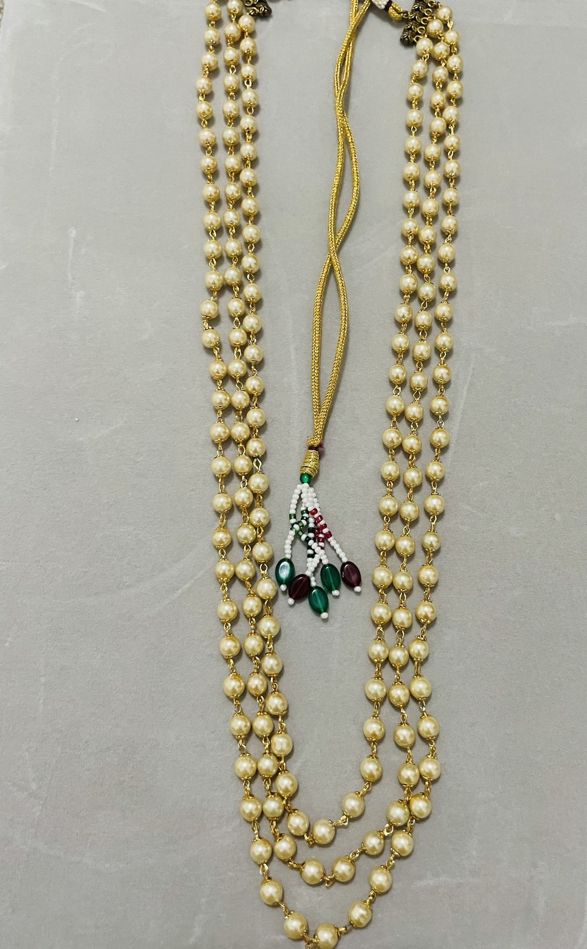 South Sea Pearls With 14 Carrot Gold Plated