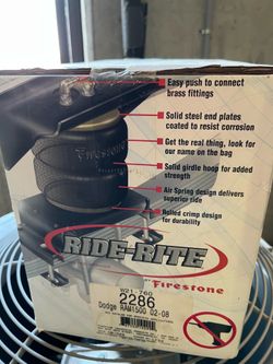 Ride-Rite Firestone Ram 1500 Air Helper Springs