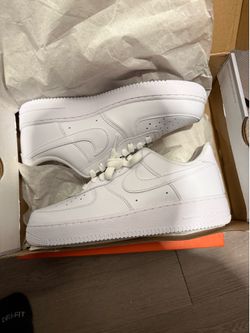 Nike Air Force 1 ‘07 Triple White – Men’s Size 10 – Brand New