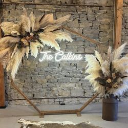 Boho Wedding Decorations Flower arangements