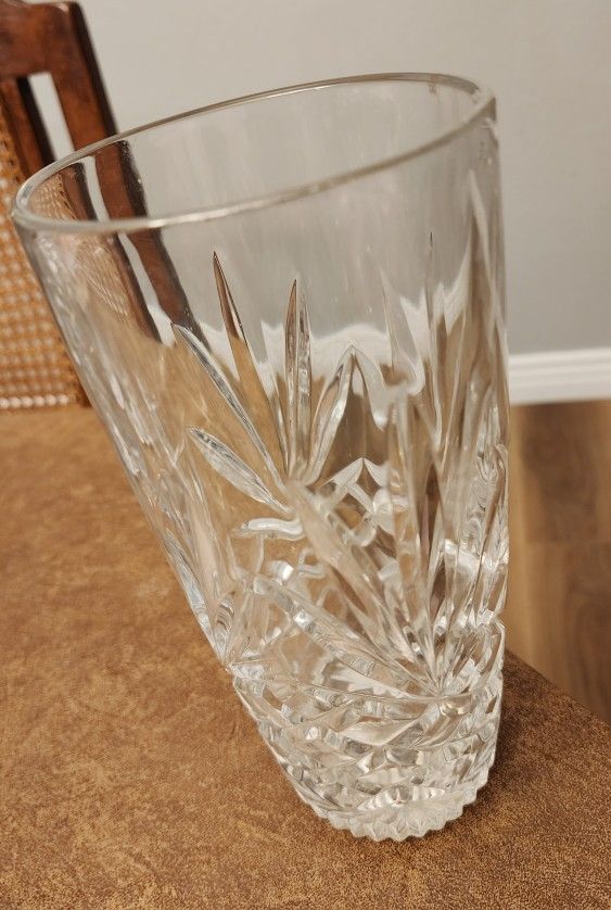 Wedgwood Majesty Cut Crystal Vase