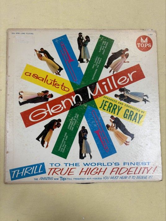 Glenn Miller: A Salute to Vintage Vinyl Record