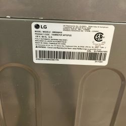 LG 24" Smart All-in-One Washer/Dryer Combo (Graphite Steel) - Like New!