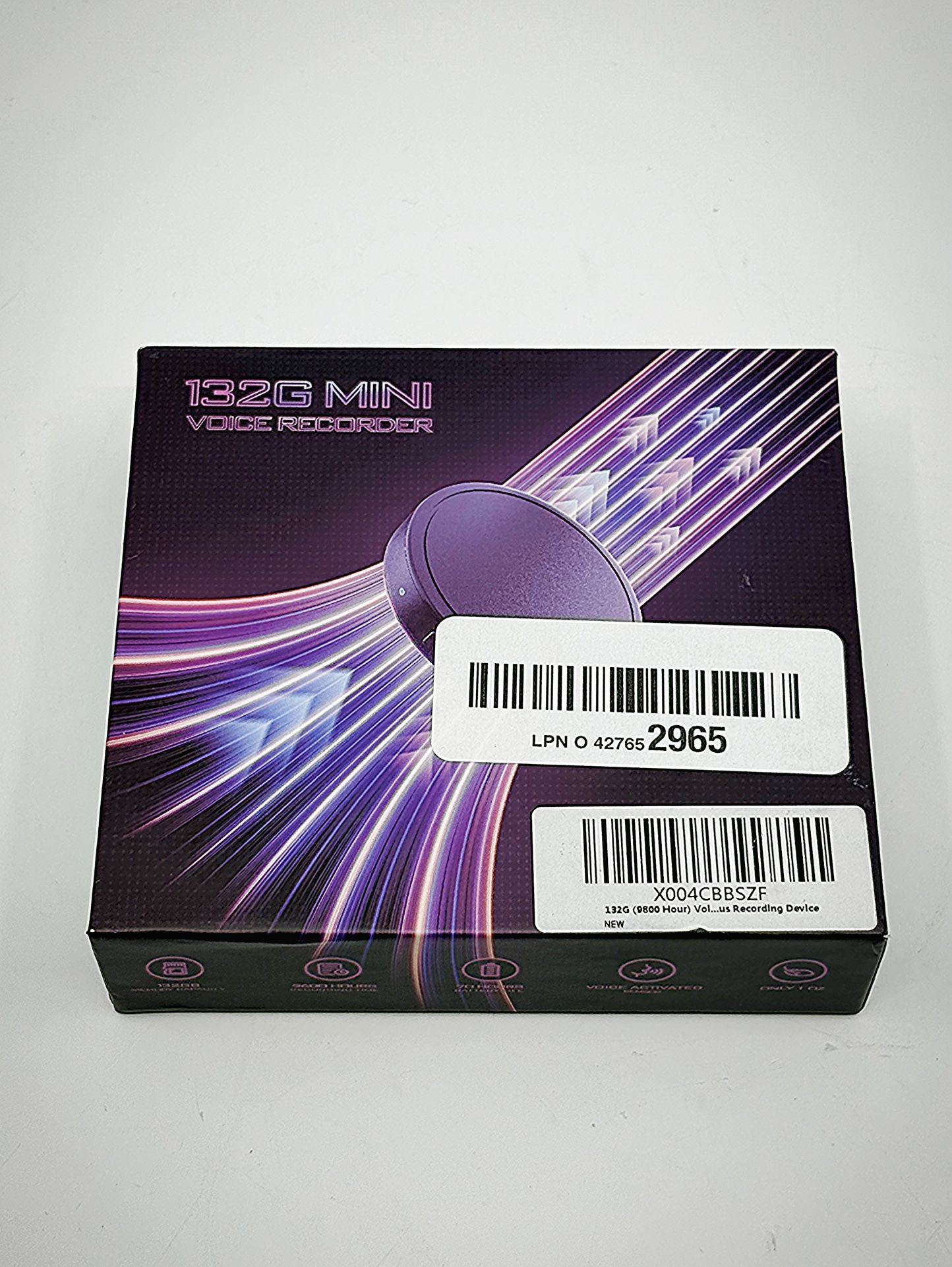 NEW! 132G Voice Recorder – Long Battery – Clear Audio