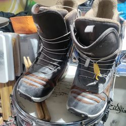 Brown Burton Snowboard Boots