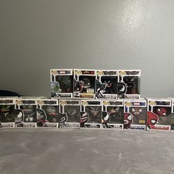Spider-Man And Venom Funkos