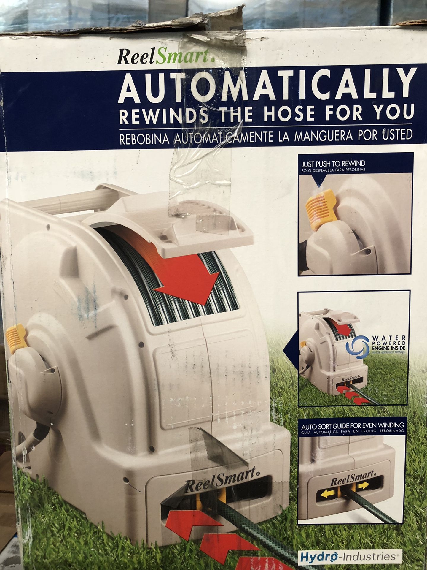 Reelsmart Automatic Hose Reel Parts Retractable Garden Hose, 53 OFF