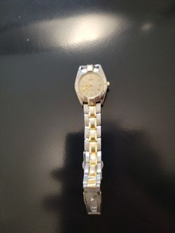 Casio Stainless Steel And Gold Women's Watch