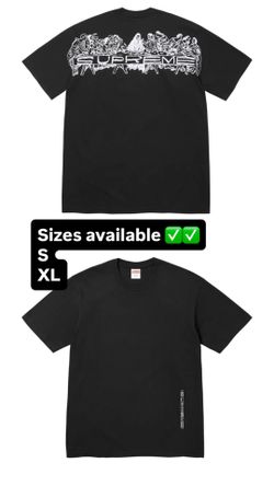 Supreme SS26’ week 18 Supper Tee Black Sizes S, & XL