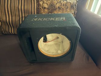 12 in speaker box