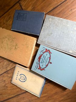 Set of 5 vintage books including The Last of the Mohicans and Right off the Map. Hardcover Includes The Last of the Mohicans, Right off the Map, and B