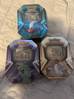 Pokemon tins