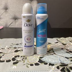 Woman’s Dry Spray Deodorants-$4 Each 