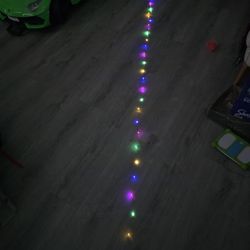 Lights 9ft long with switch on/off luces 9 pies de largo 
