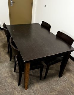 Dining Table Set with 4-6 Chairs