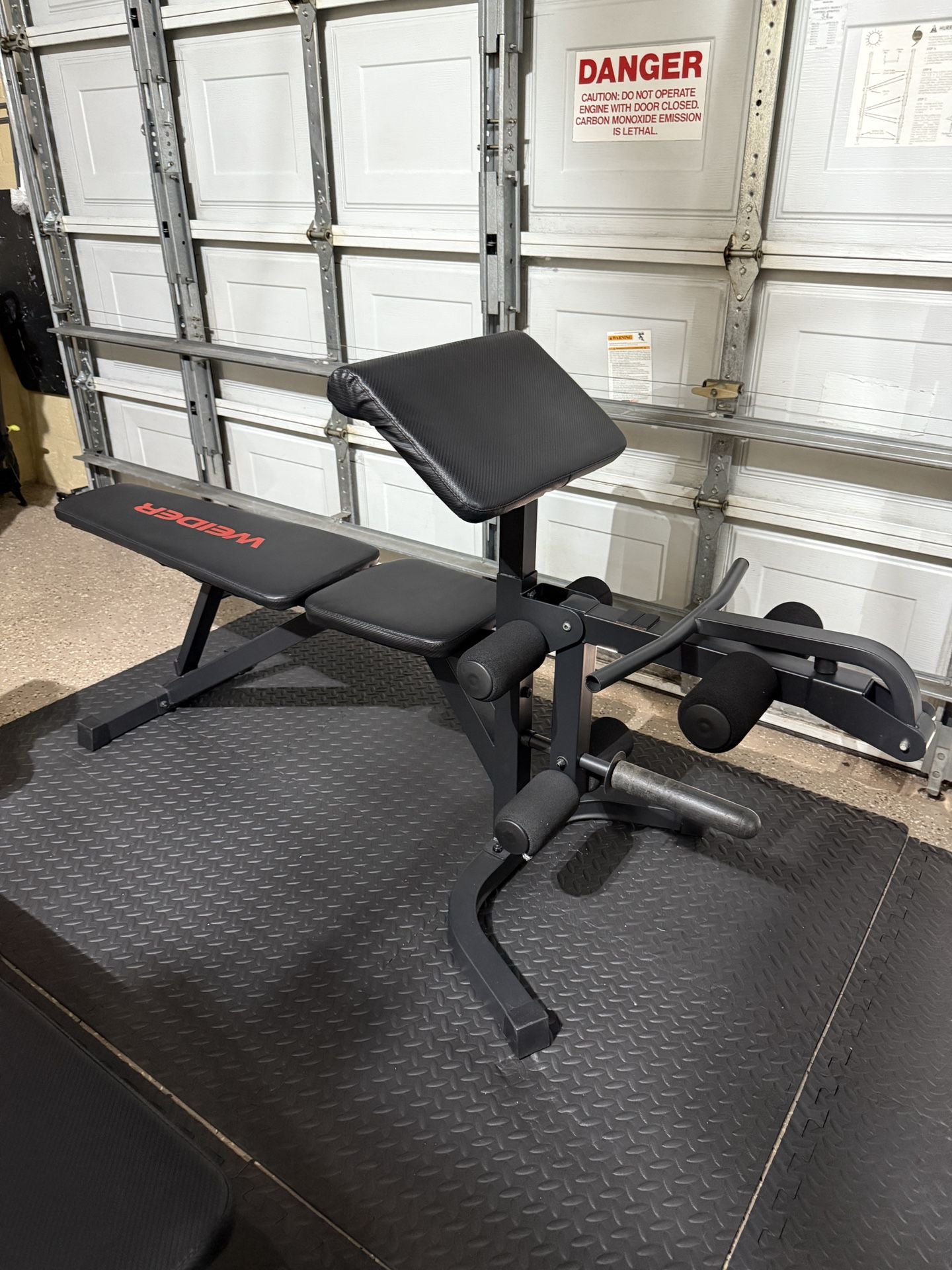Weider Preacher Curl Bench