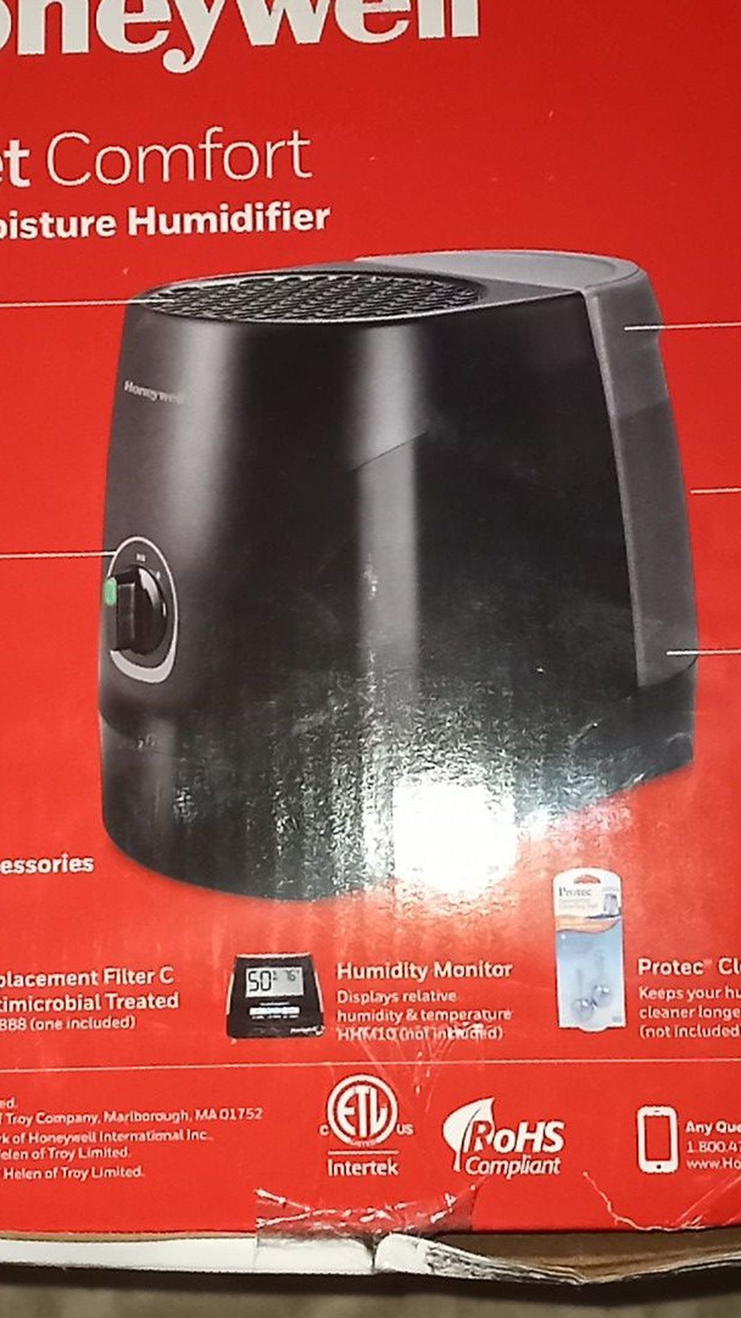 Honeywell Cool moisture humidifier