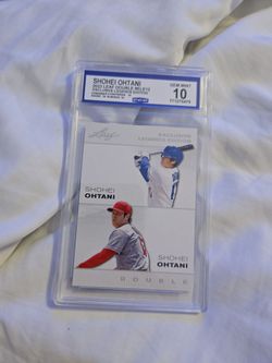 Shoei ohtani 2023 leaf legends