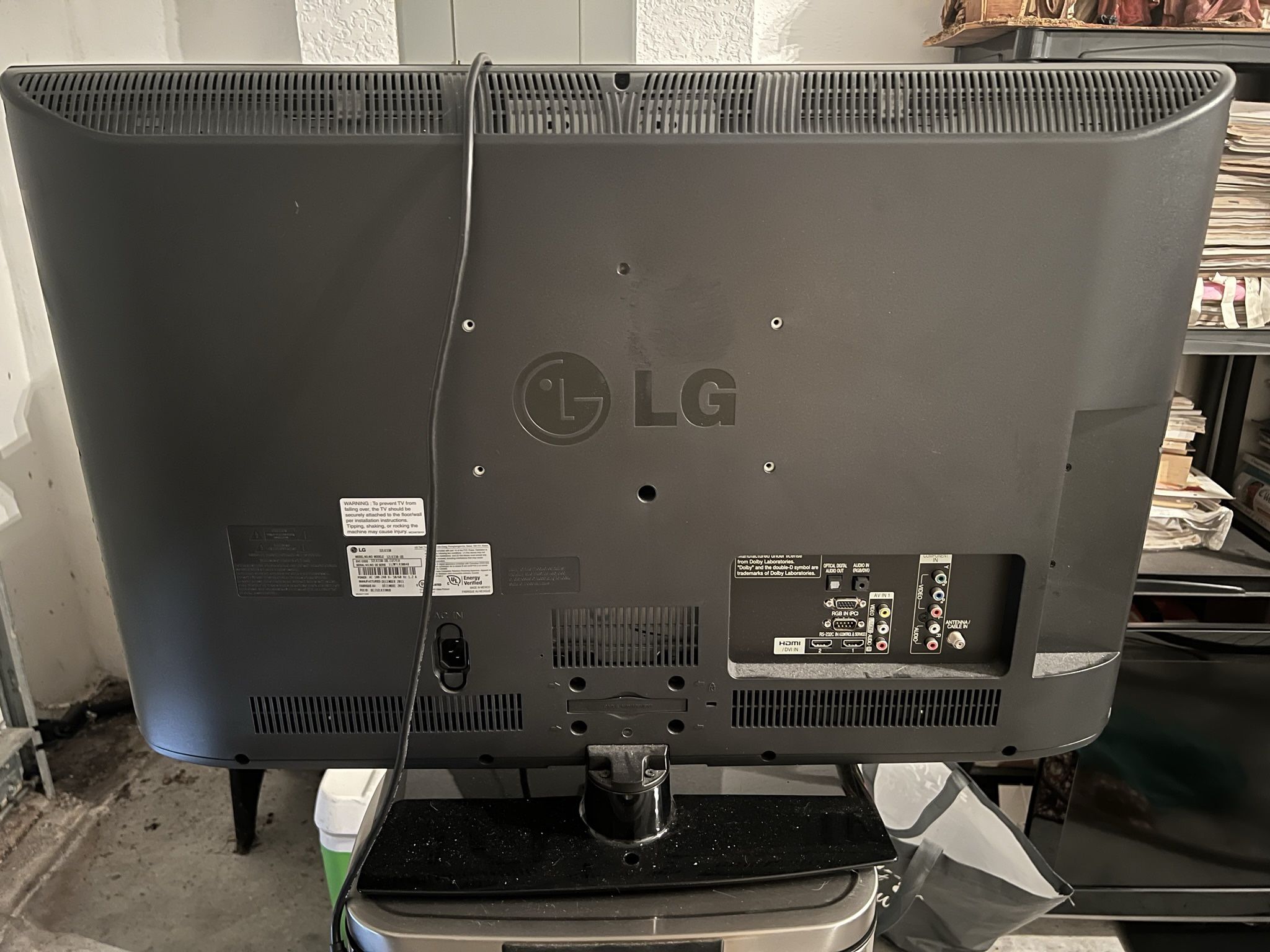 Two 32 Inch LG Televisions