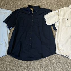 Men's size XL bundle of 3 shirts from Bass