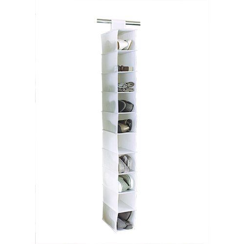 10 Shelf White Organizer - Brand New