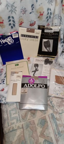 Vintage Pantyhose Lot – 7 Packages Various Brands