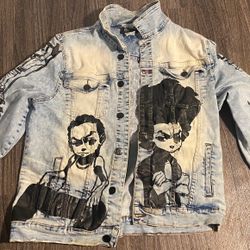 Custom Boondocks Jean Jacket 