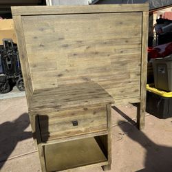 Twin Bed Frame And Night  stand