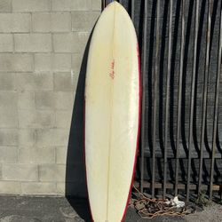 7 Foot Single Fin Surfboard