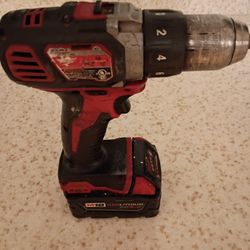 Milwaukee Screwdriver 1/2" 18v 12 Setting; 1&2 Speeds Setting