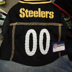 Steelers X SMALL Dog Jersey