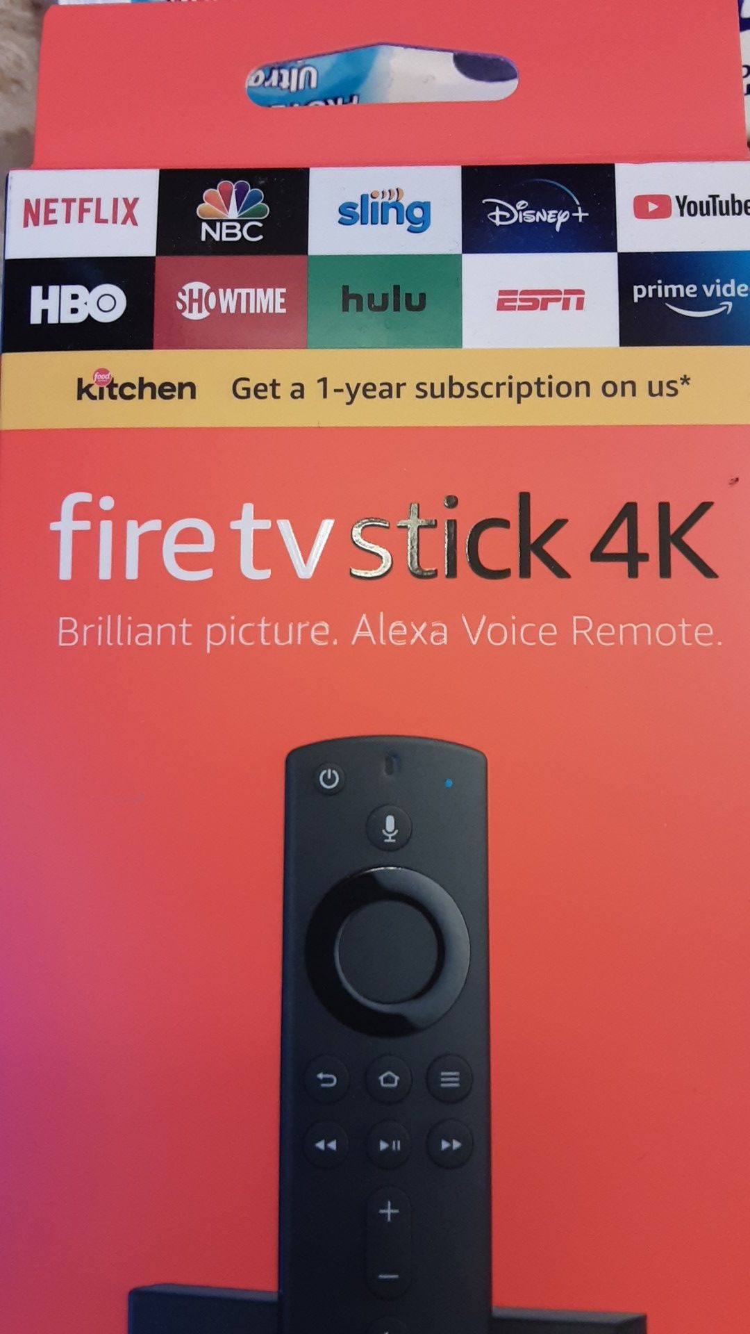 Fire tv stick 4k brand new in a box