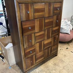 Antique Tallboy Dresser (cherry Or Walnut) 54x40x16